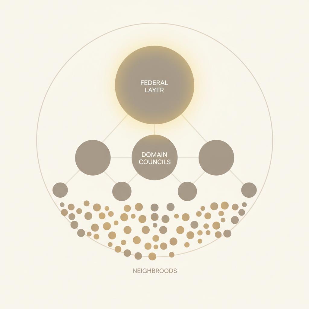 Polycentric governance structure